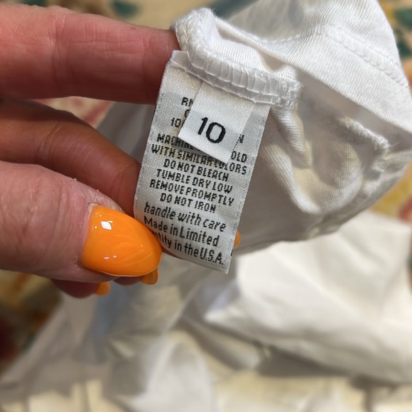 Lauren Moshi kids skull long sleeve t-shirt! size 10! - Picture 15 of 15